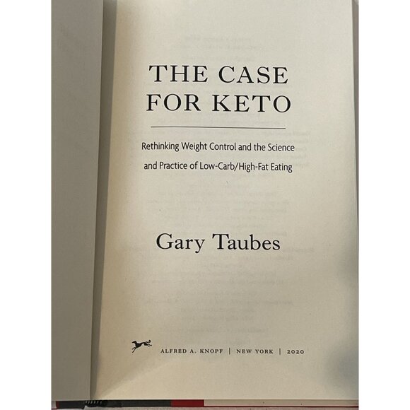 The Case for Keto Gary Taubes Low Carb Hardcover - Picture 4 of 5